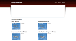 Desktop Screenshot of groupindus.com